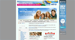 Desktop Screenshot of herning-guiden.dk