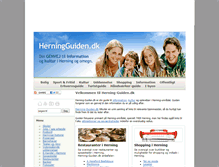 Tablet Screenshot of herning-guiden.dk